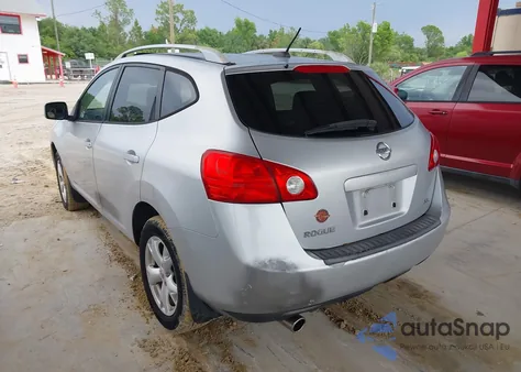 2008 Nissan Rogue Sl from USA, damaged, VIN JN8AS58T48W303516